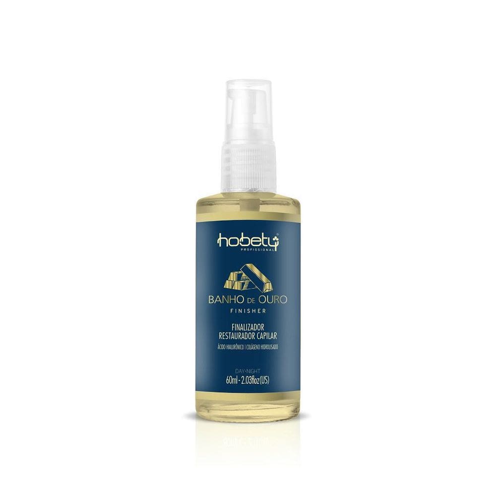 Finalizador Hobety Banho De Ouro 60Ml