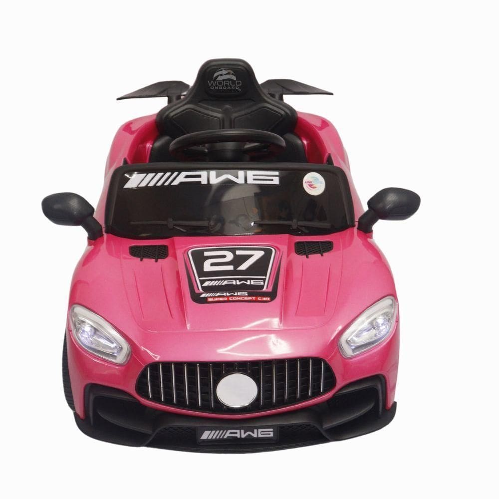 Carrinho Elétrico Infantil Sportive 6v Com Controle Remoto, Luzes e Sons Unitoys