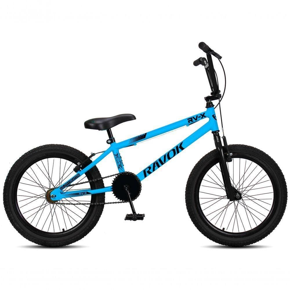 Bicicleta Aro 20 Bmx Rv-x Aero Freio V-brake Infantil Azul