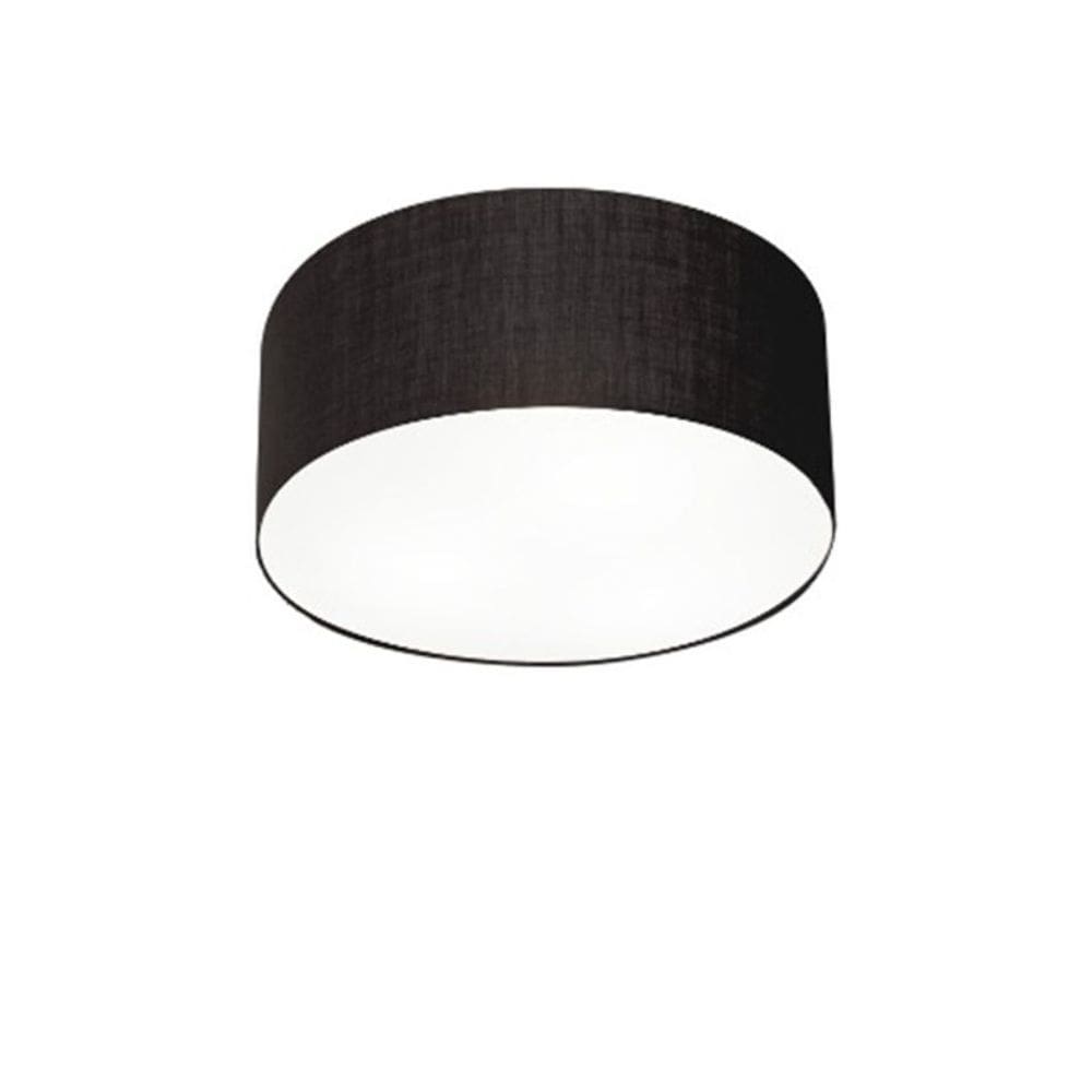 Plafon Para Sala Cilíndrico SL-3010 Cúpula Cor Preto
