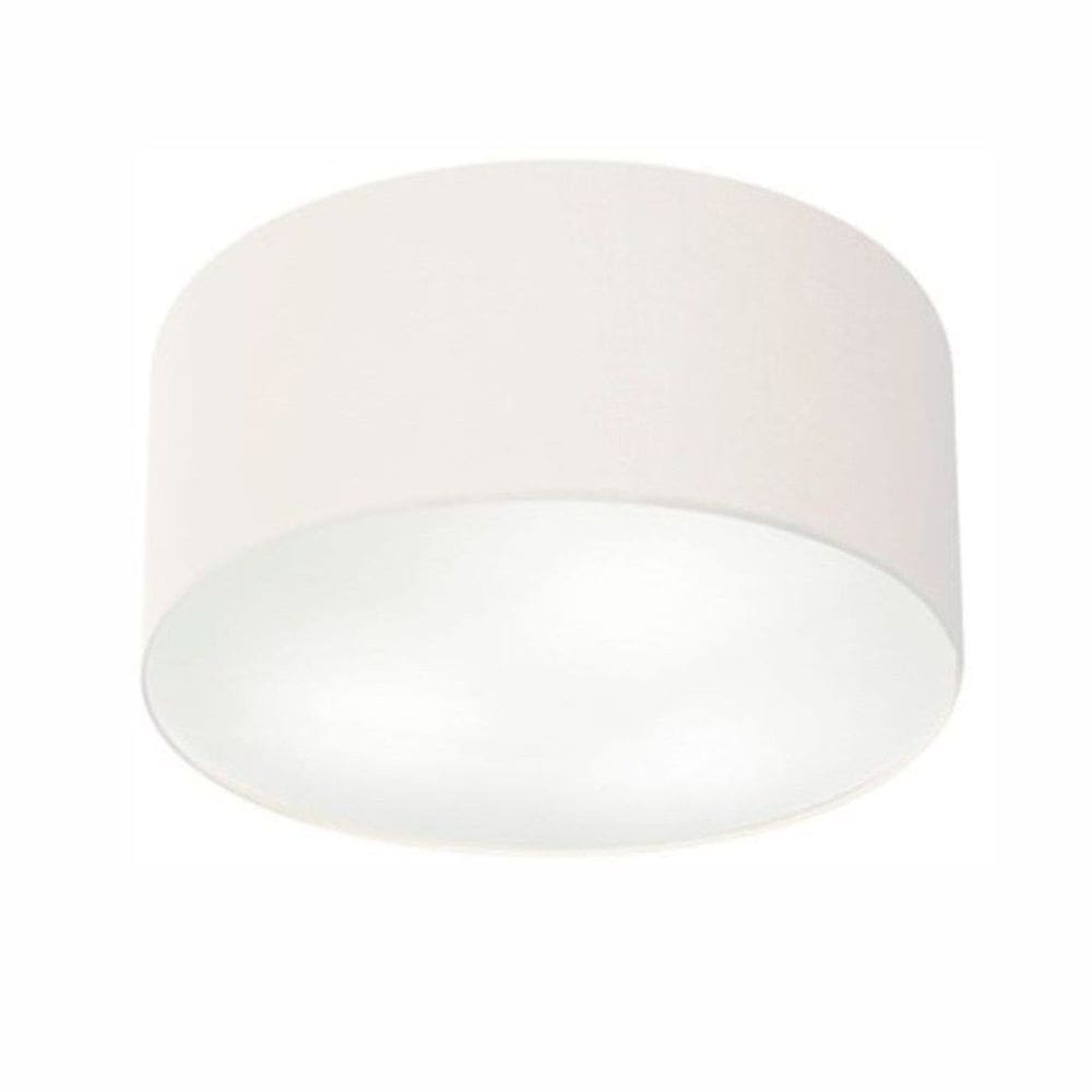 Plafon Para Quarto Cilíndrico SQ-3047 Cúpula Cor Branco