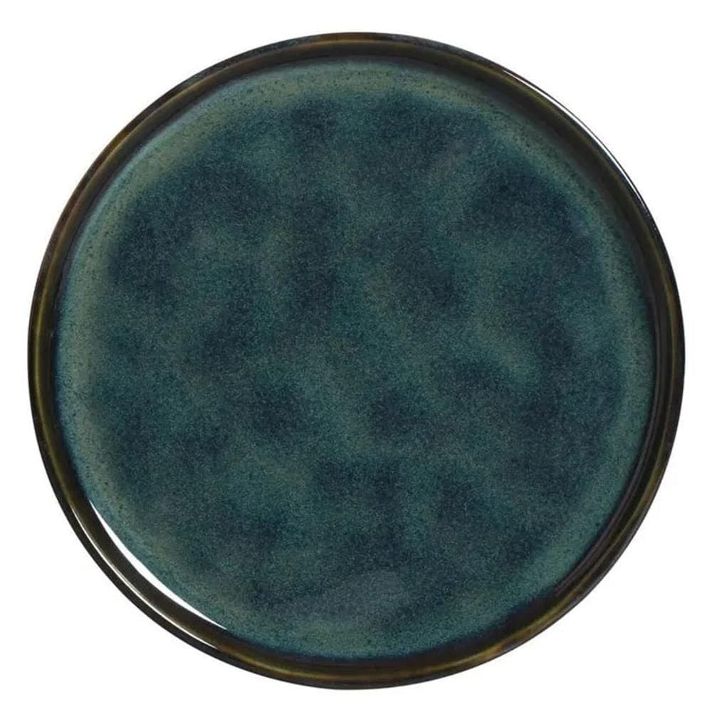 Conjunto com 06 Pratos de Sobremesa Bio Oceano Ø21,5cm Azul - Porto Brasil