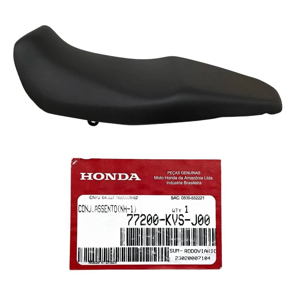 Assento Completo Duplo Honda CG 160 Fan 2016-2018 Genuíno