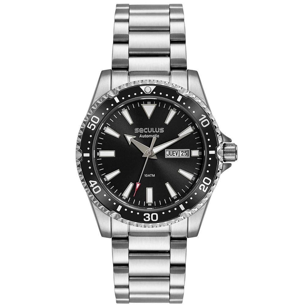 Relógio Seculus Masculino Automático catraca 44237G0SVNA1
