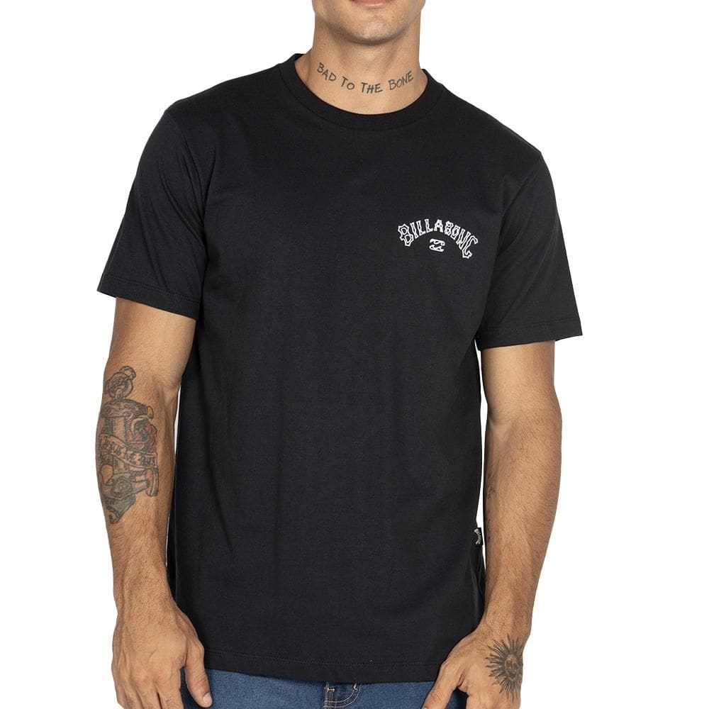 Camiseta Billabong Throwback WT25 Masculina Preto
