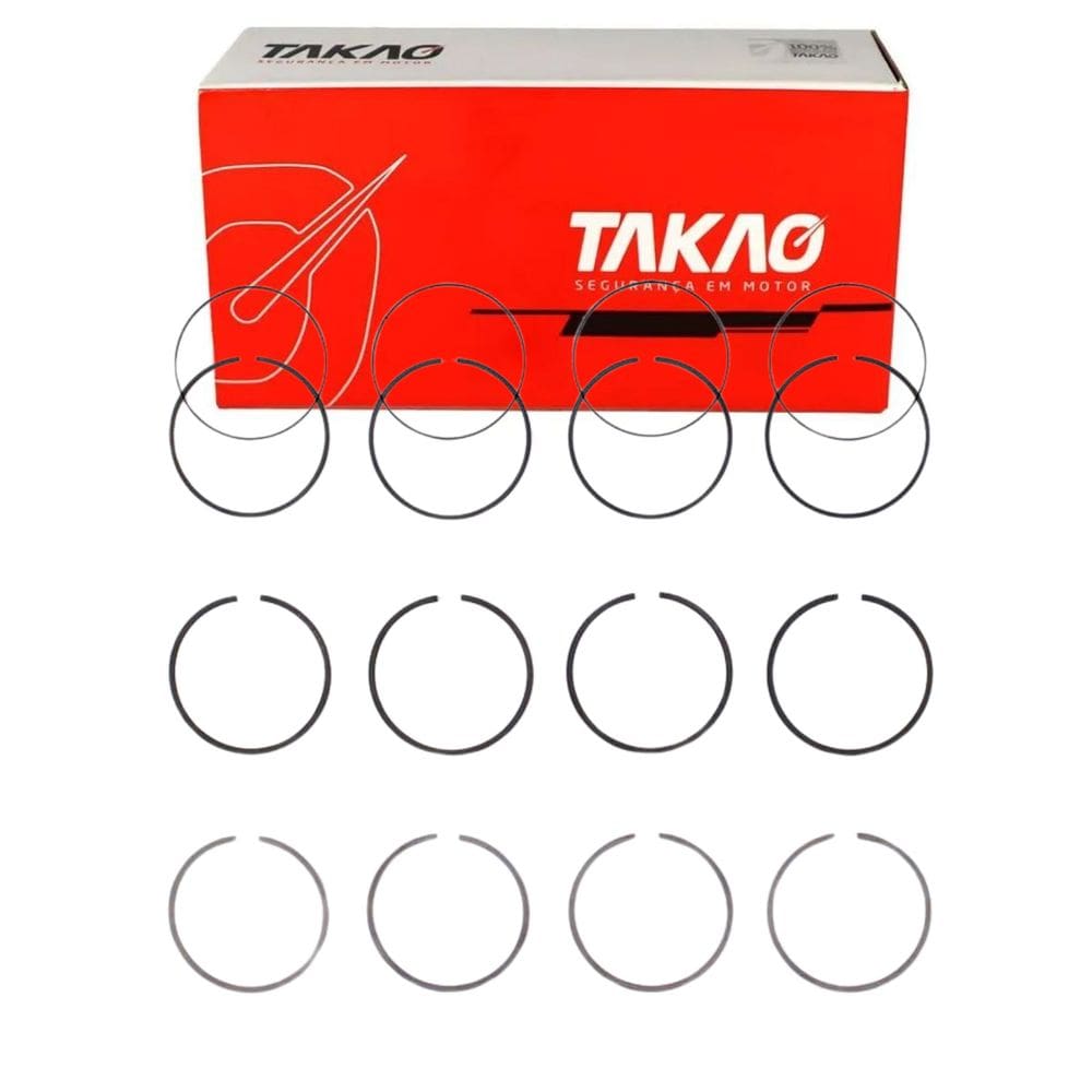 Anel Para Pistão (Jg) Brava 1.8 16V 2000 A 2007 / Marea 1.8 16V 2000 A 2007 - Takao Asfi18040