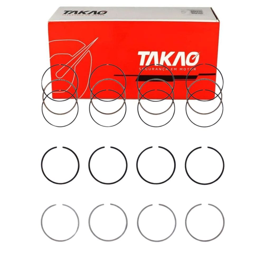 Anel Para Pistão (Jg) Focus 1.8 16V 2000 A 2004 - Takao Asfo19050
