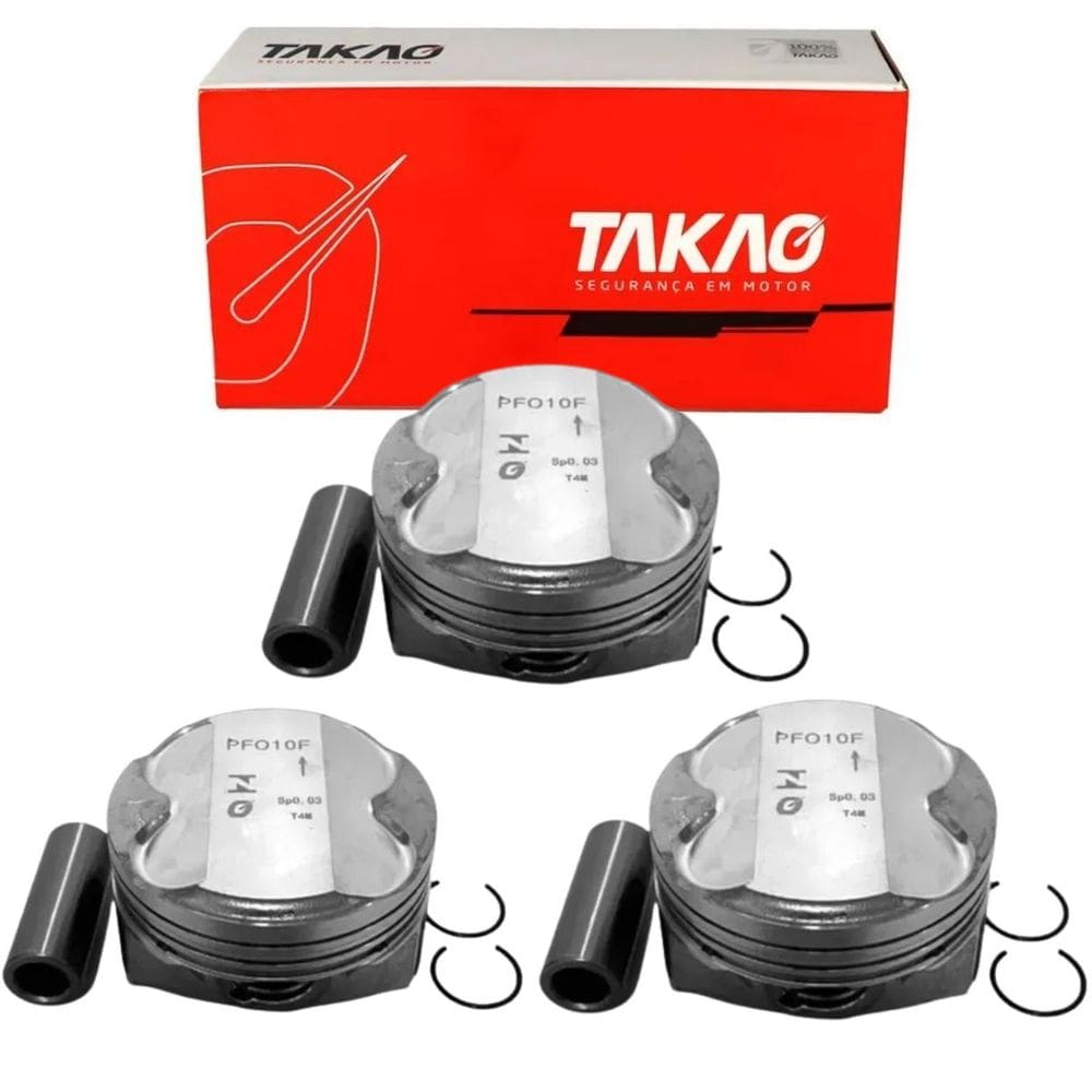 Pistão (Jg) Ka Novo 1.0 12V 2014 A 2021 - Takao Pfo10F100