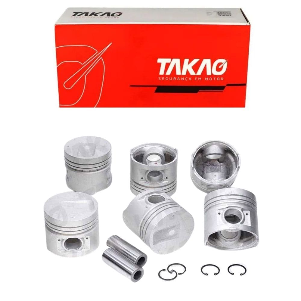 Pistão (Jg) Hyundai 45Ds7 3.9 12V / Hyundai 40Ds7 3.9 12V / Hyundai 3 Ds7 3.9 12V / Clark 3.9 12V Takao - Pmi39E100