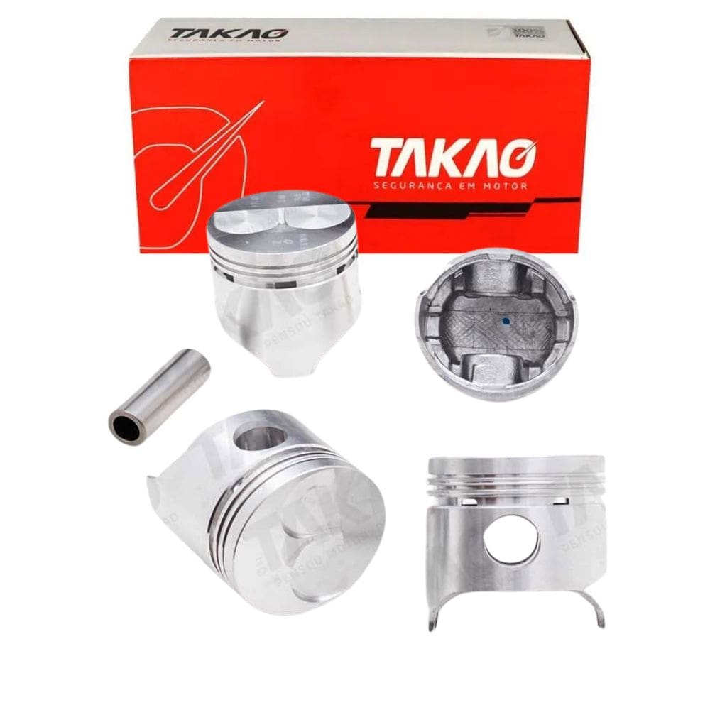 Pistão (Jg) Uno Mille 1.0 8V 1991 A 1994 / Uno Mille 1.0 8V 1991 A 1994 / Fiorino 1.0 8V 1995 A 1995 / Fiorino 1.0 8V 1995 A 1995 - Takao Pfi10B040