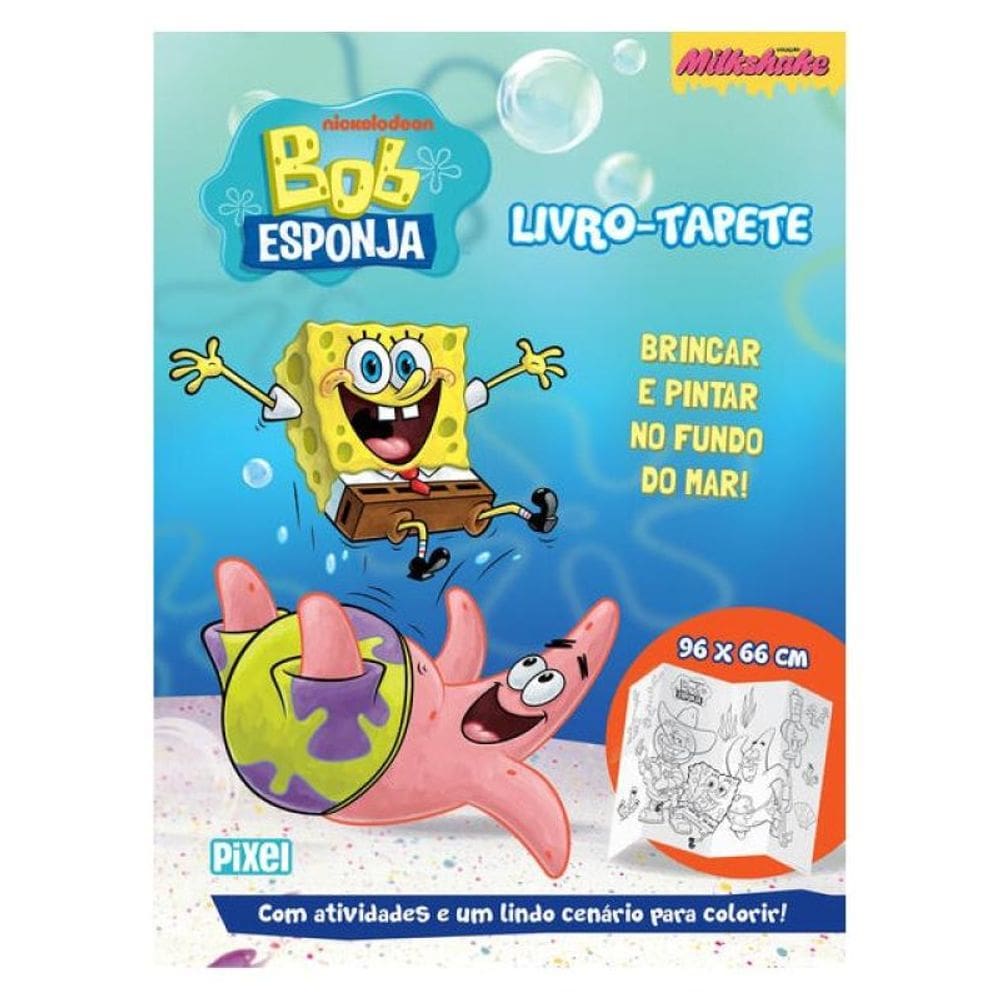 Livro-Tapete Do Bob Esponja