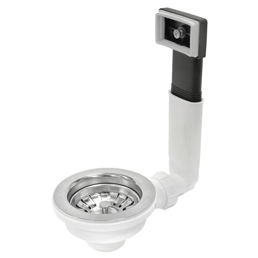 Válvula Tramontina Luxo 1/2 Com Escape Inox E Polipropileno