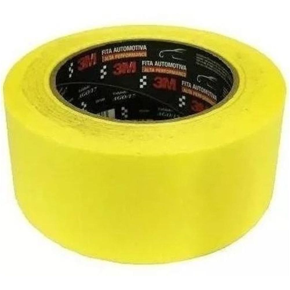 Fita Crepe Amarela Alta Performance 48Mmx40M 3M