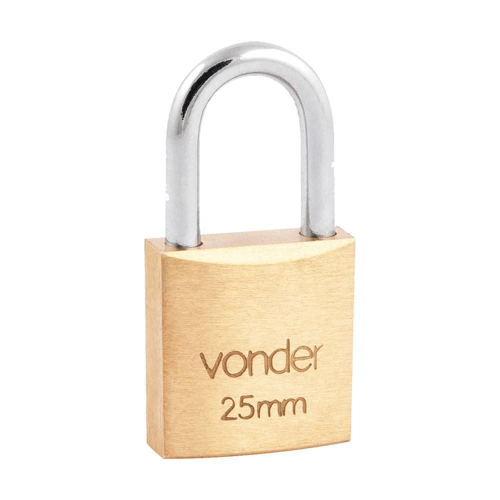 Cadeado Latao Vonder 25Mm