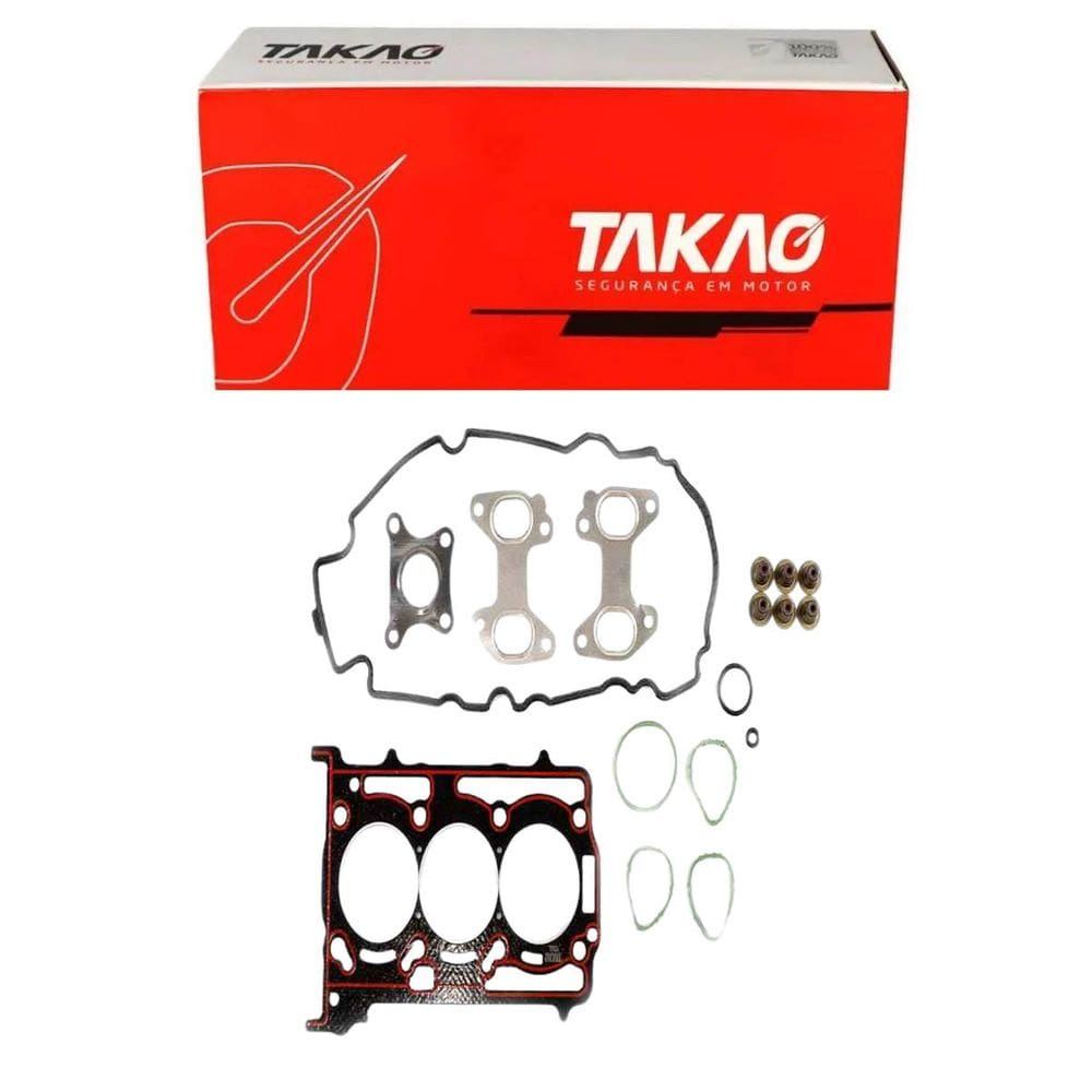 Junta Superior C/ Retentor (Jg) Mobi Gse 1.0 6V 2016 A 2022 / Uno Novo 1.0 6V 2016 A 2022 / Argo 1.0 6V 2016 A 2022 - Takao Jsrfi10G