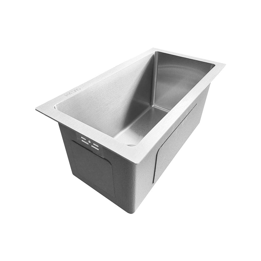 Cuba Inox de Cozinha Embutir ou Sobrepor Gourmet 41x22 Prata