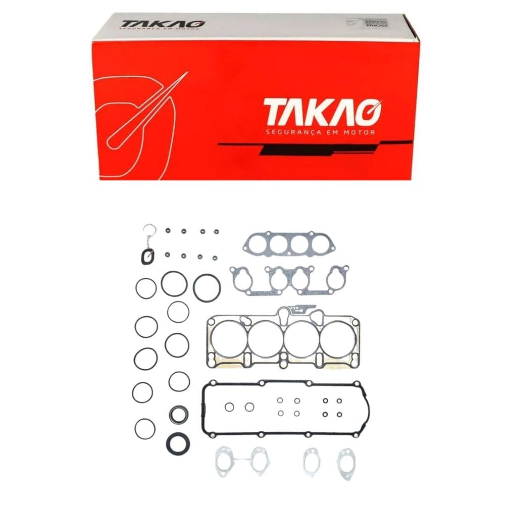 Junta Superior C/ Retentor (Jg) Linde 2.0 8V / Golf 2.0 8V 1999 A 2010 / Bora 2.0 8V 1999 A 2010 / New Beetle 2.0 8V 1999 A 2011 - Takao Jsrvw20B