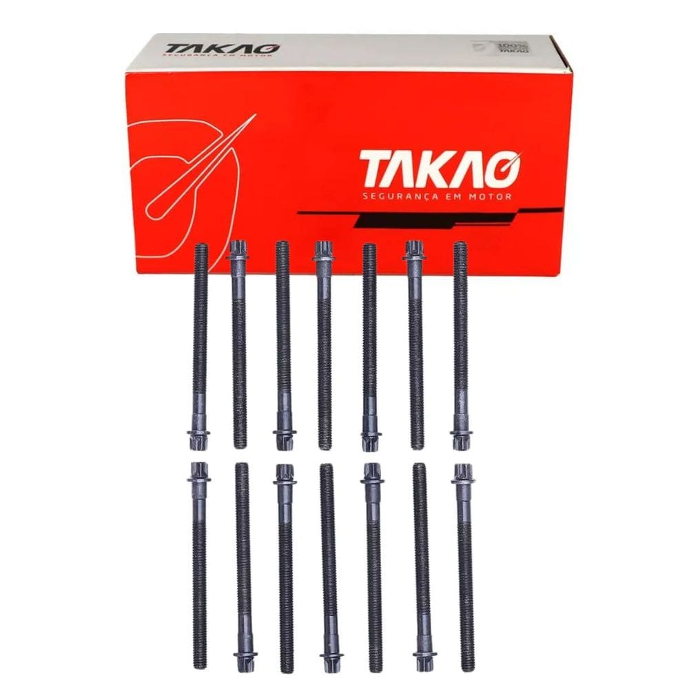 Parafuso De Cabeçote (Jg) 525 2.5 24V 1990 A 1992 / 325 2.5 24V 1990 A 1992 / 525 2.5 24V 1992 A 1997 / 325 2.5 24V 1992 A 1997 - Takao Pcbm25