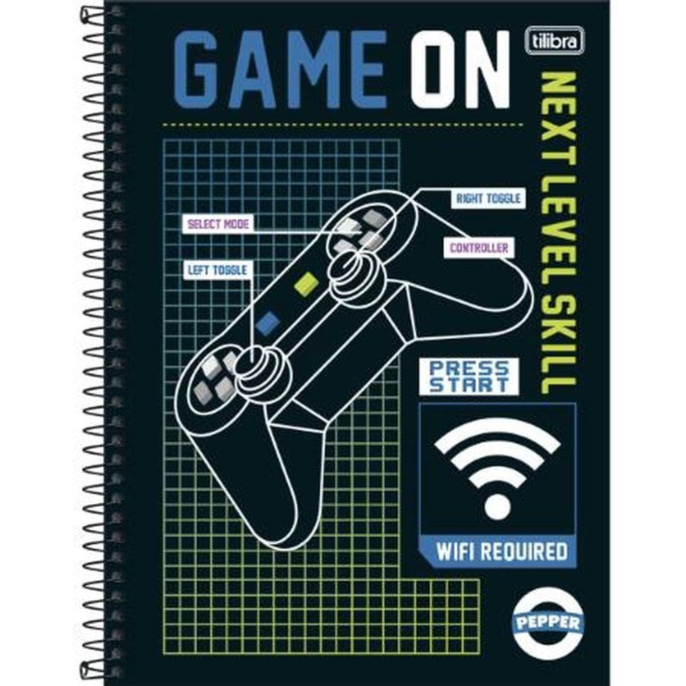 Caderno Espiral Capa Dura Univ. 1Matéria 80Fls Capa1-Tilibra