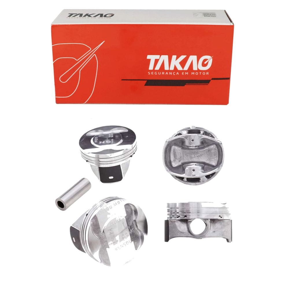 Pistão (Jg) Ka Novo 1.5 16V 2014 A 2019 / Fiesta Novo 1.5 16V 2014 A 2019 - Takao Pfo15Std