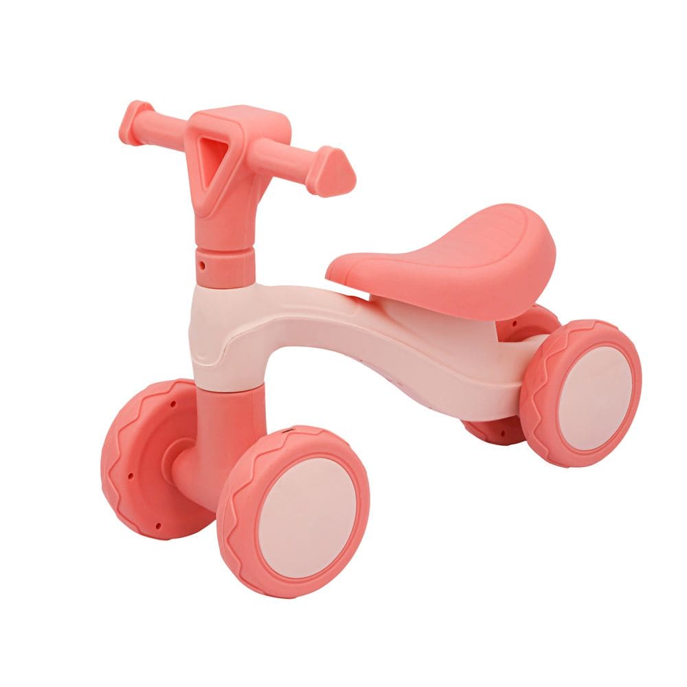 Bicicleta De Equilibrio 4 Rodas Sem Pedal Andador Infantil Bebês