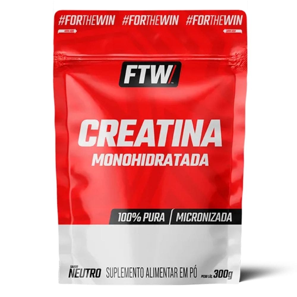 Creatina 100% Pure Monohidratada e Micronizada Refil (300g) FTW