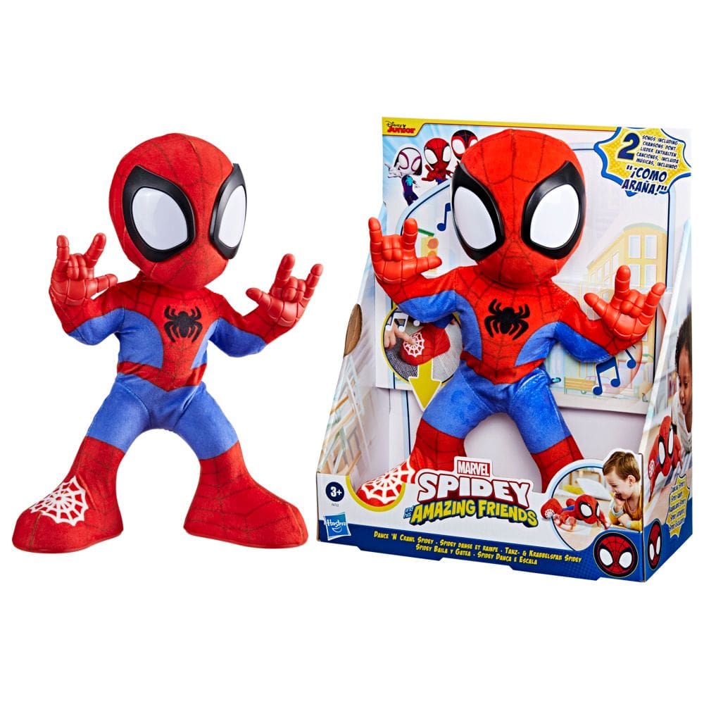 Marvel Spidey, Brinquedo De Pelúcia Interativo