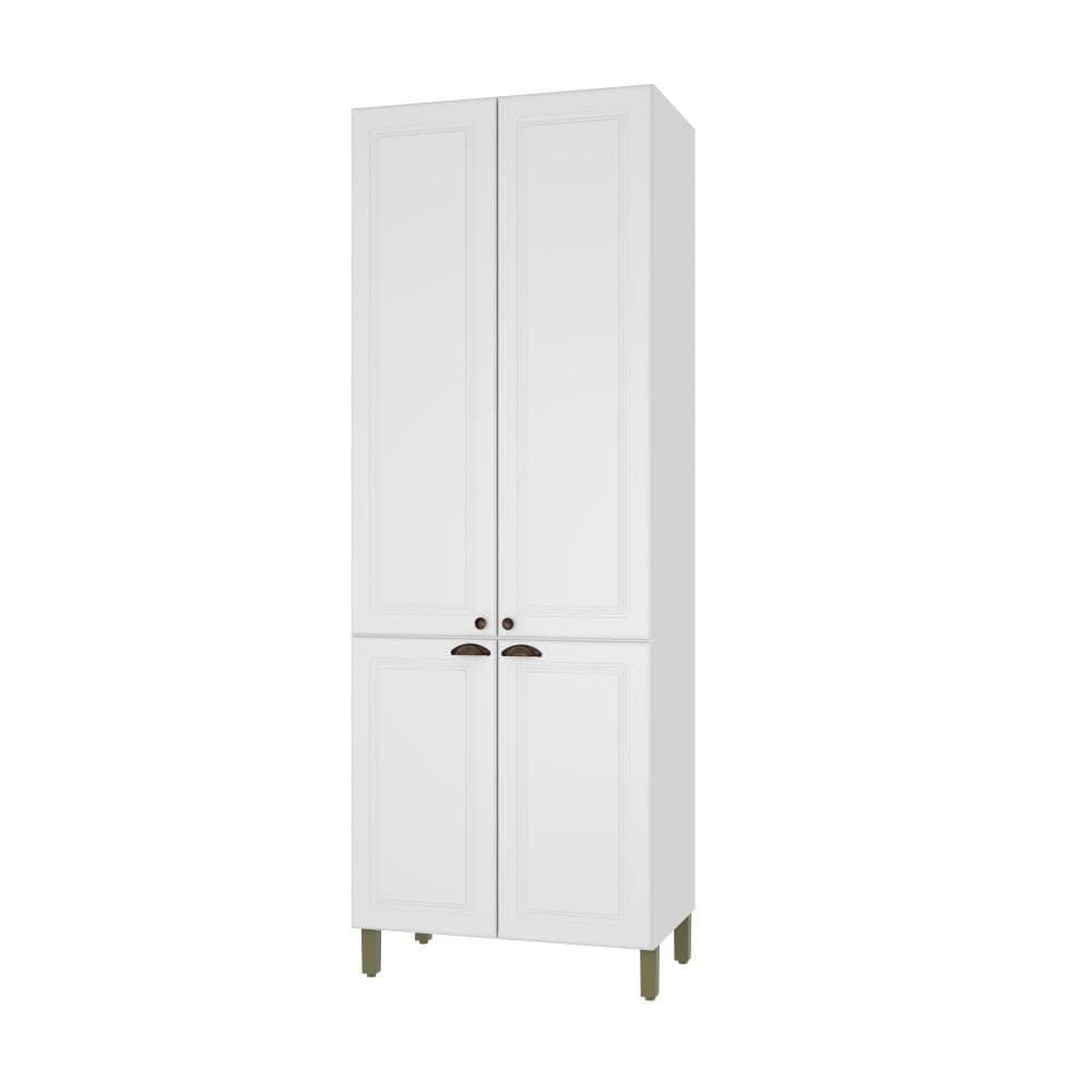 Paneleiro Duplo 4 Portas Firenze Branco Indekes