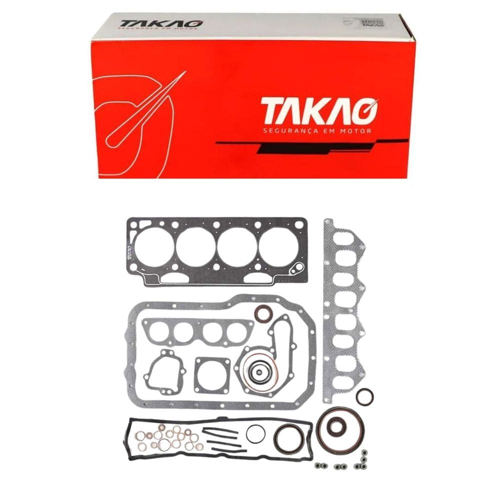 Junta Completa C/ Retentores (Jg) Renault Linde 2.0 8V / Laguna 2.0 8V 1994 A 1997 / R19 1.8 8V 1994 A 1998 / 460 2.0 8V 1991 A 1995 - Takao Jcrre18