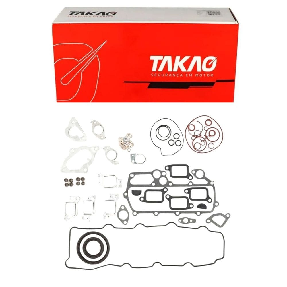 Junta Completa S/ Cabecote C/ Retentor (Jg) Pajero Gls 2.8 8V 1993 A 2001 / Pajero Glx 2.8 8V 1993 A 2001 - Takao Jscbrmi28B