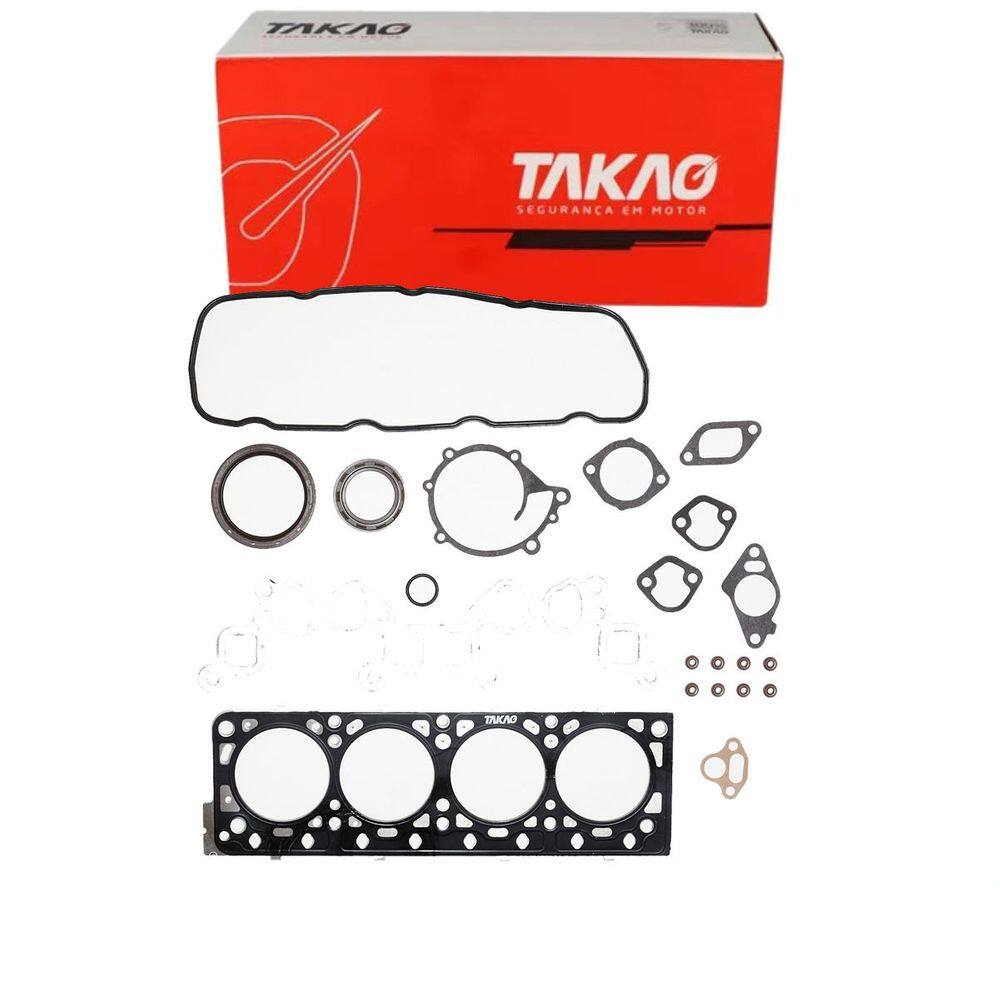Junta Completa C/ Retentores (Jg) Tcm 1.5 8V / K21 2.1 8V 2005 A 2010 / Motor Nissan 2.5 8V 2006 A 2010 - Takao Jcrd23