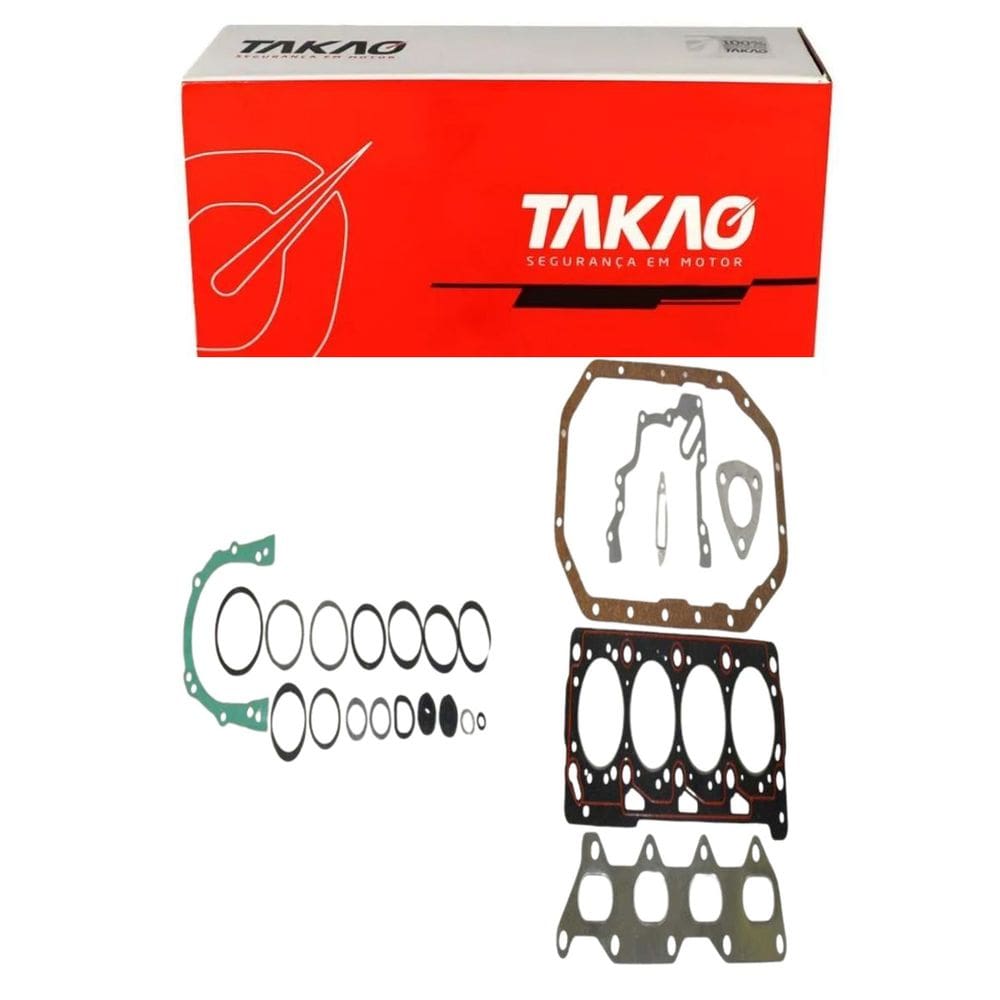 Junta Completa S/ Retentores (Jg) Parati 1.0 16V 2002 A 2005 / Gol 1.0 16V 2002 A 2005 - Takao Jcvw10C
