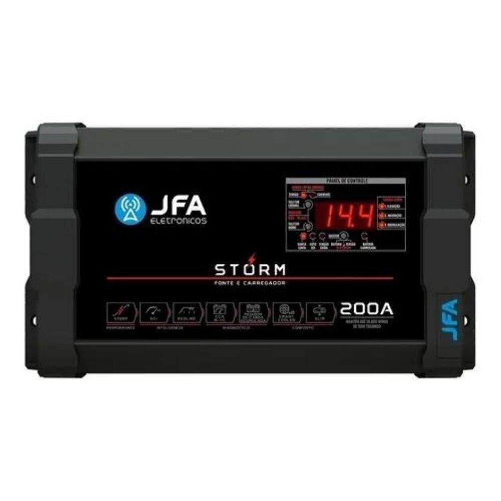 Fonte Carregador Jfa Bob Storm 200A Bivolt Automático