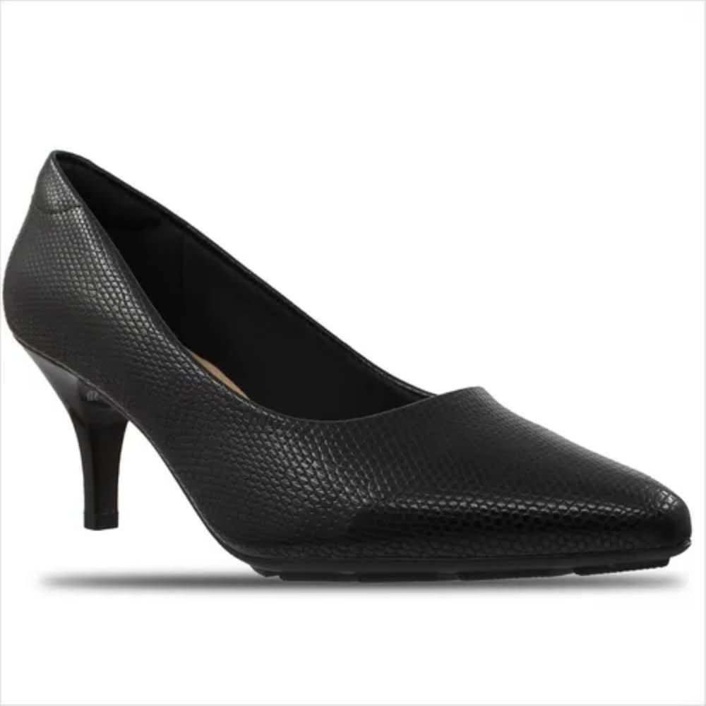 Scarpin Modare Moderno Linha Ultraconforto Feminino Preto