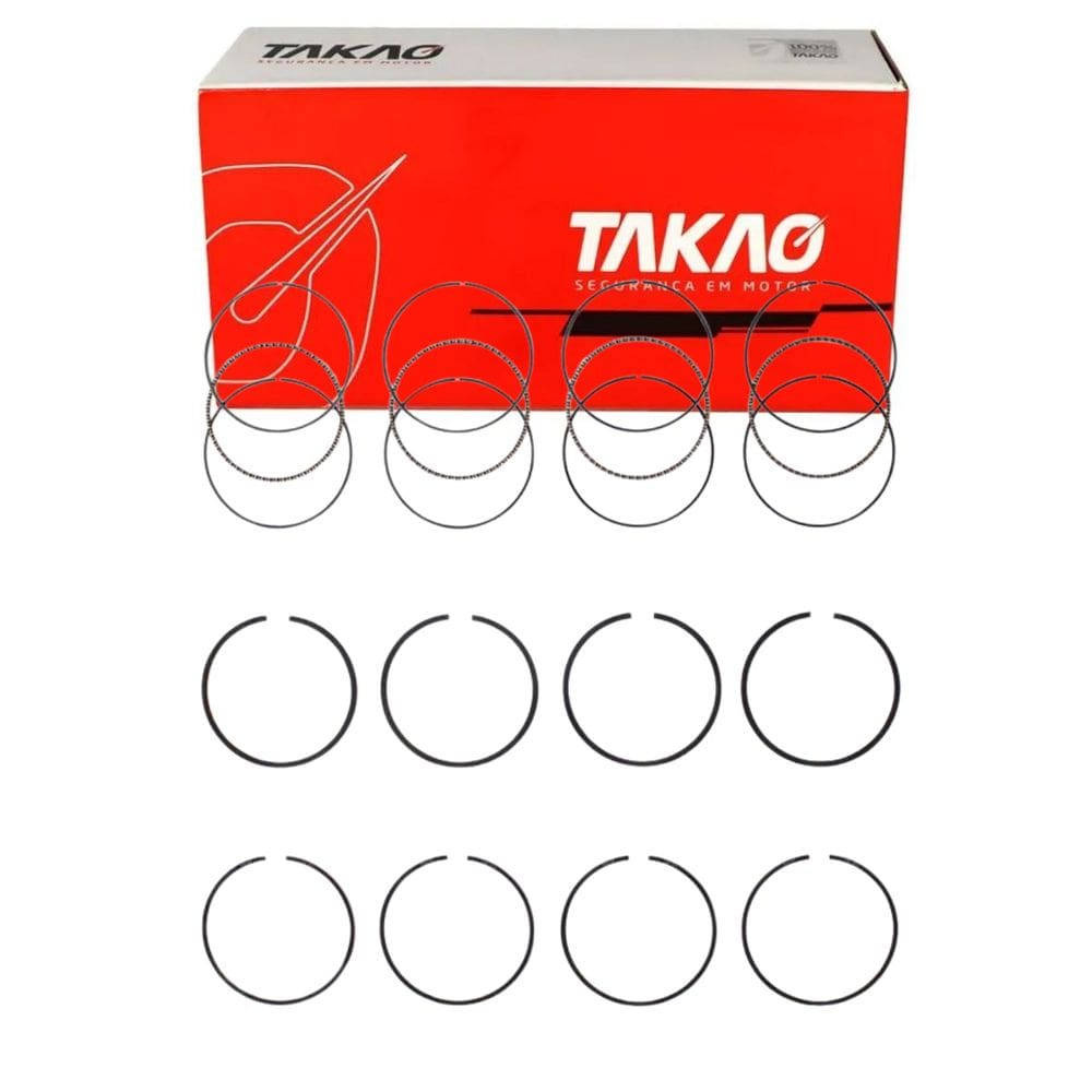 Anel Para Pistão (Jg) Empilhadeira Clark 2.4 8V - Takao Asmi24Estd