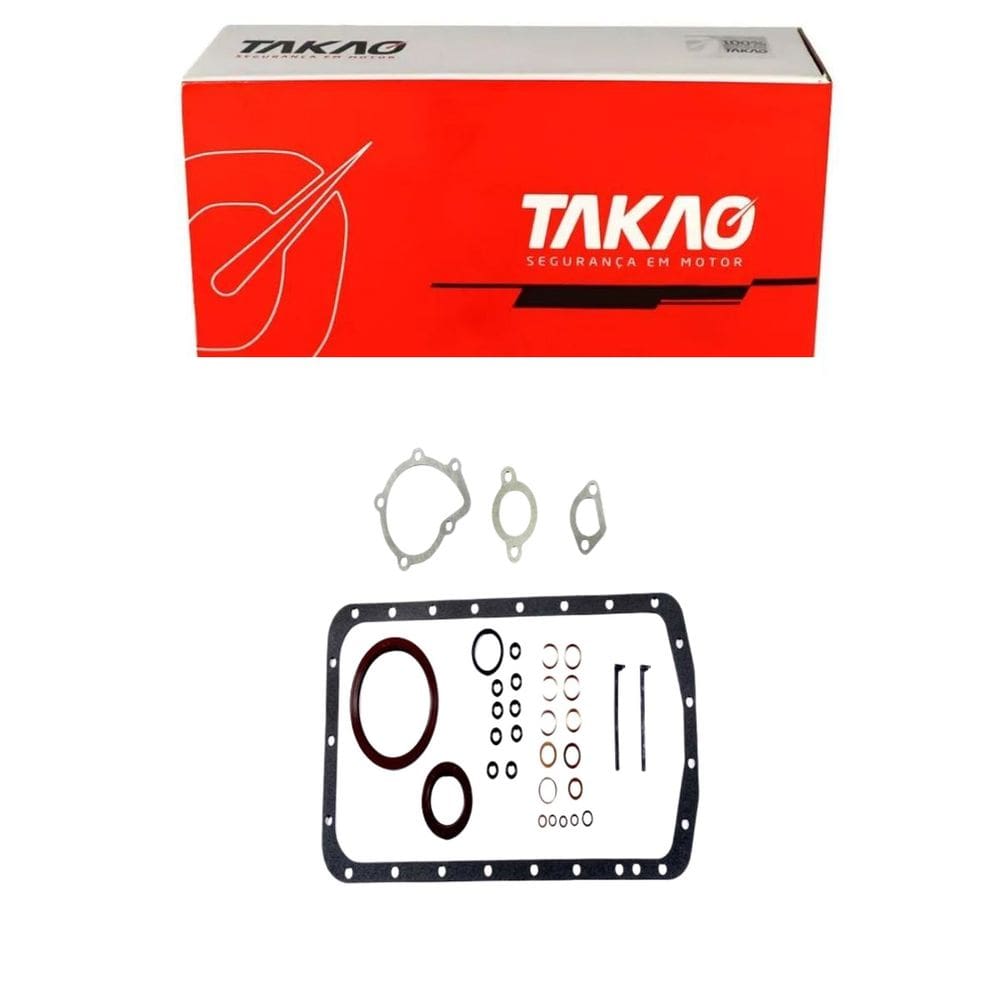 Junta Inferior C/ Retentores (Jg) Evasion 2.0 8V 1995 A 1997 / Evasion 2.0 8V 1998 A 2000 - Takao Jirpg21D