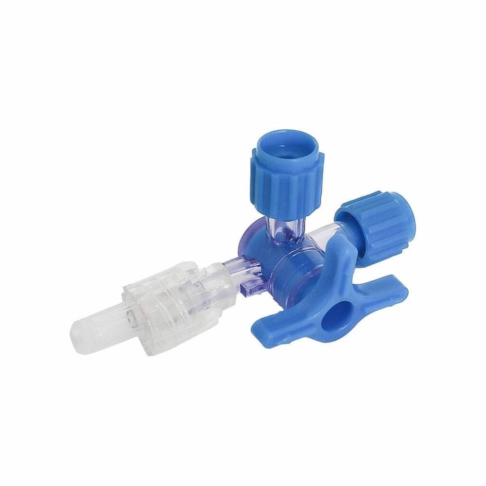 Torneira 3 Vias Lipidio Resistente ( Luer Lock ) M 9762 -Medix