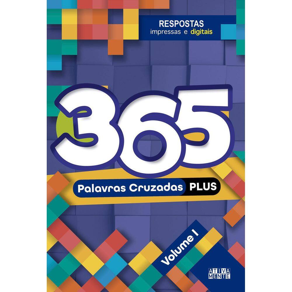 Livro - 365 Palavras Cruzadas Plus