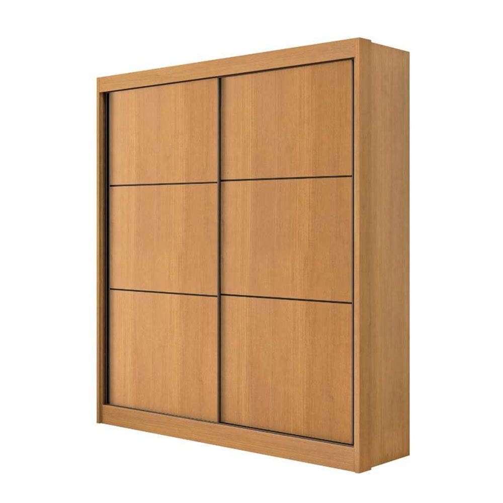 Guarda Roupa Santorini Solteiro 2 Portas 3 Gavetas 100 MDF D Doro Móveis