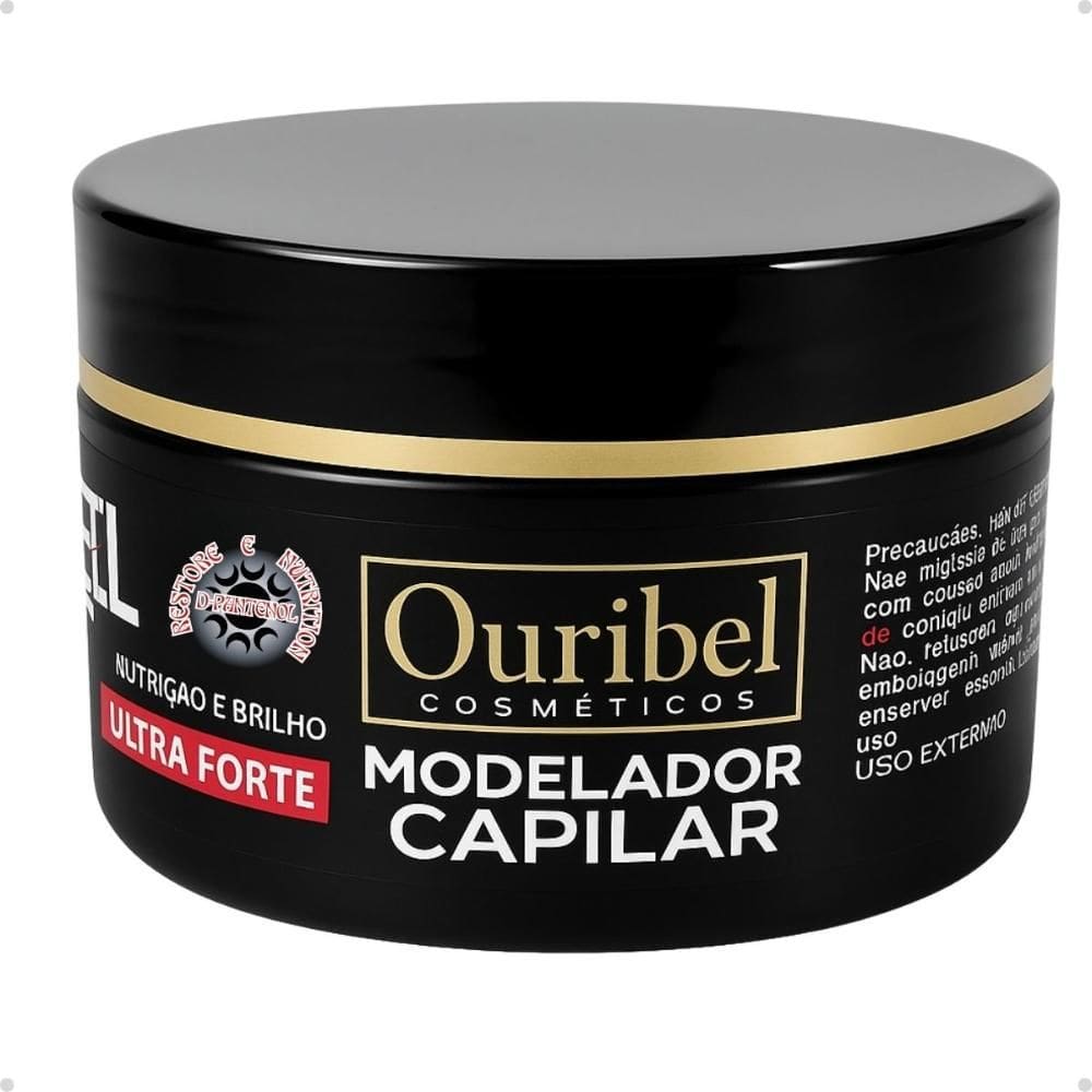 Gel Cera Ouribel Modelador Capilar Ultra Forte 250g