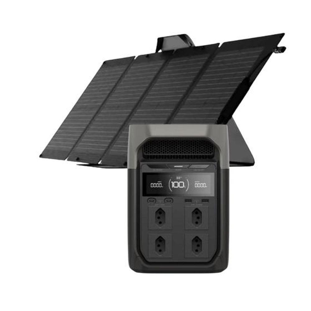 Kit Estação De Energia Delta 3 e Painel Solar 110w Ecoflow