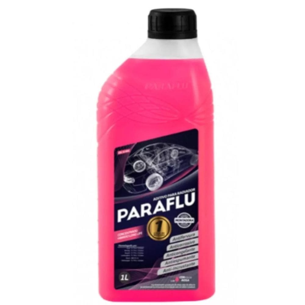 Aditivo Para Radiador Hibrido Concentrado Rosa - 1Litro - Paraflu 10-3056
