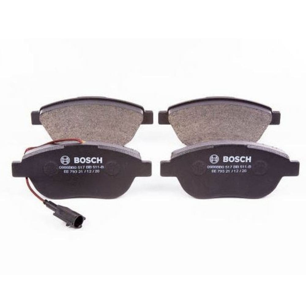 0986Bb0517 - Pastilha Freio Diant Bosch - Stilo 1.8 16V Bravo / Linea 1.4 T-Jet - Bosch