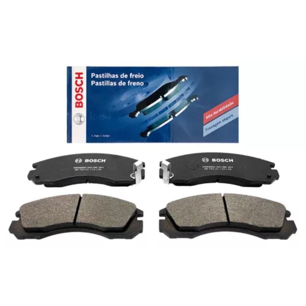 0986Bb0093 - Pastilha Freio Akebono 2Alarm - Pajero / Galante / Sigma / 00 L200 08 - Bosch