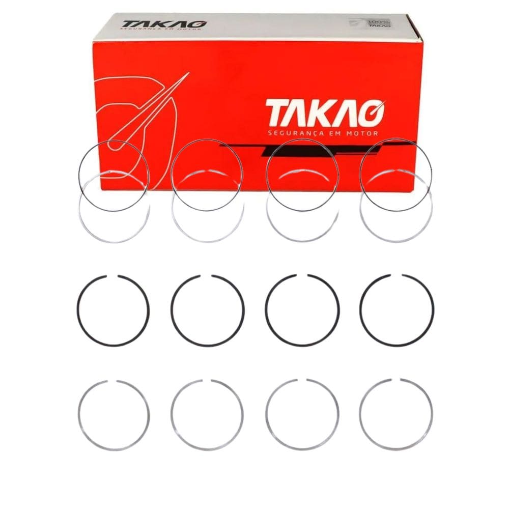 Anel Para Pistão (Jg) Trailblazer 2.8 16V 2013 A 2022 / S10 2.8 16V 2013 A 2022 - Takao Asgm28Dstd