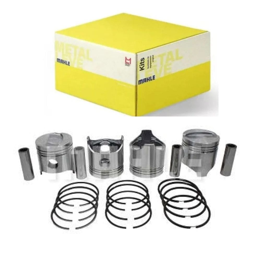 Pistão Com Anéis 0,40 76,40Mm - Elba 1986 A 1996 / Fiorino 1991 A 1997 / Premio 1985 A 1994 / Uno 1988 A 1997 - S25020040