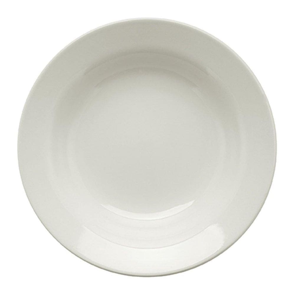 Prato Fundo Donna Branco Oxford Cerâmica 22Cm