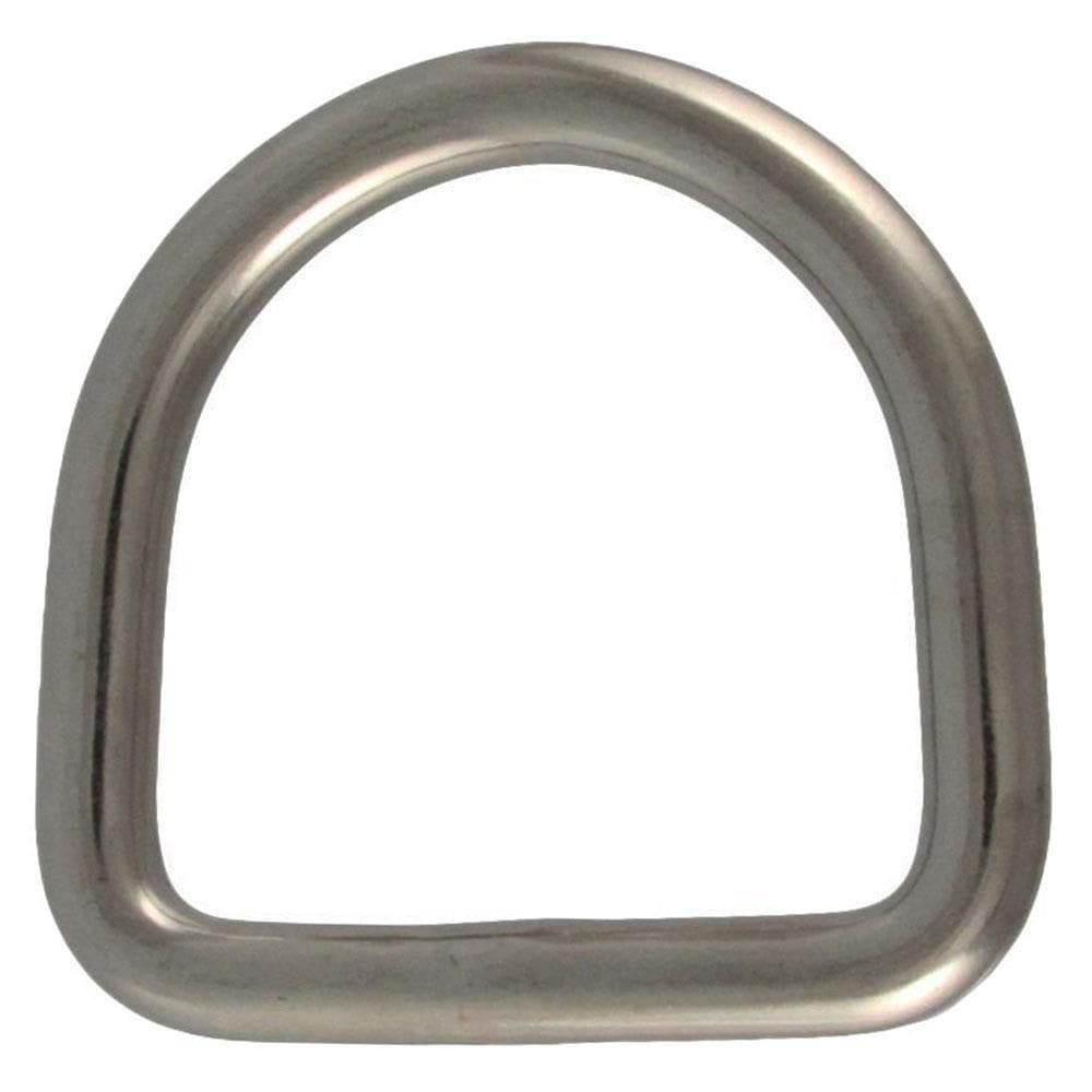 Anel Em Formato D Em Aço Inox 4X30Mm