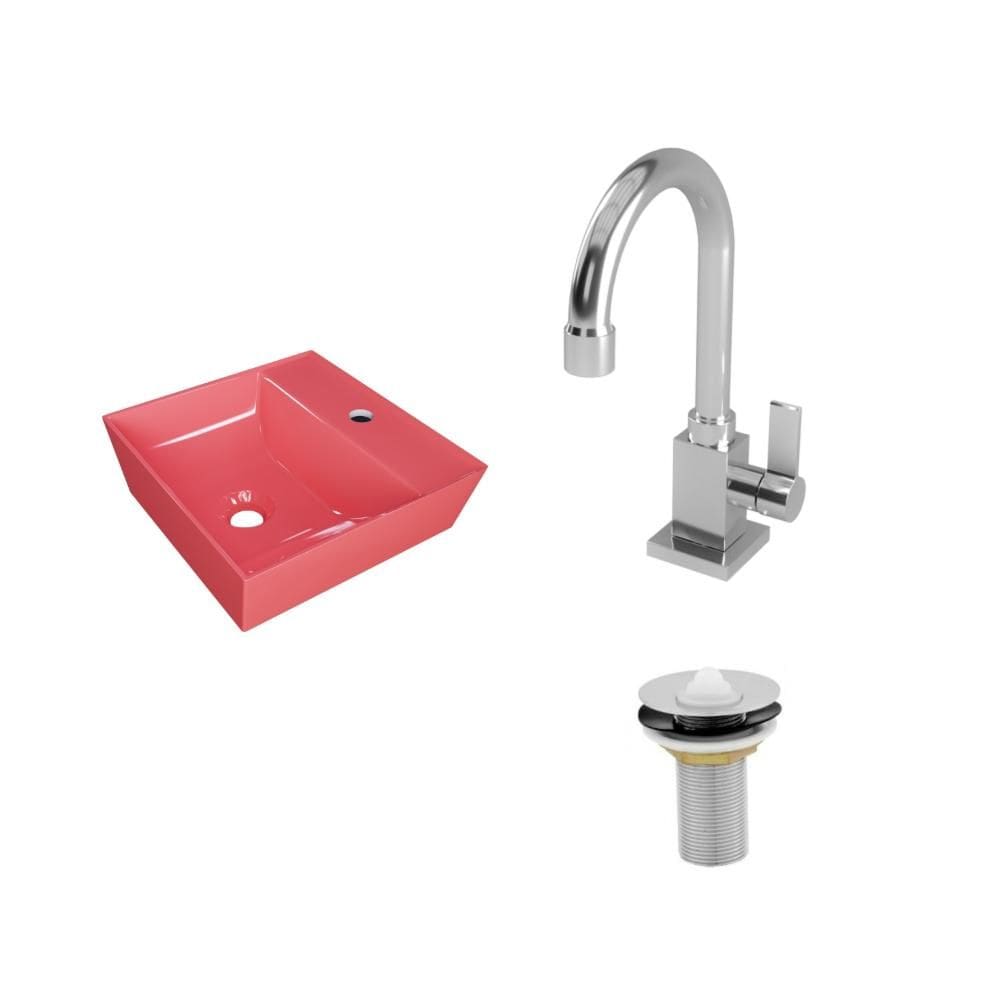 Kit Cuba AQ33 C/Torneira Luxo 1195 + Válvula 1`` (2,6cm)