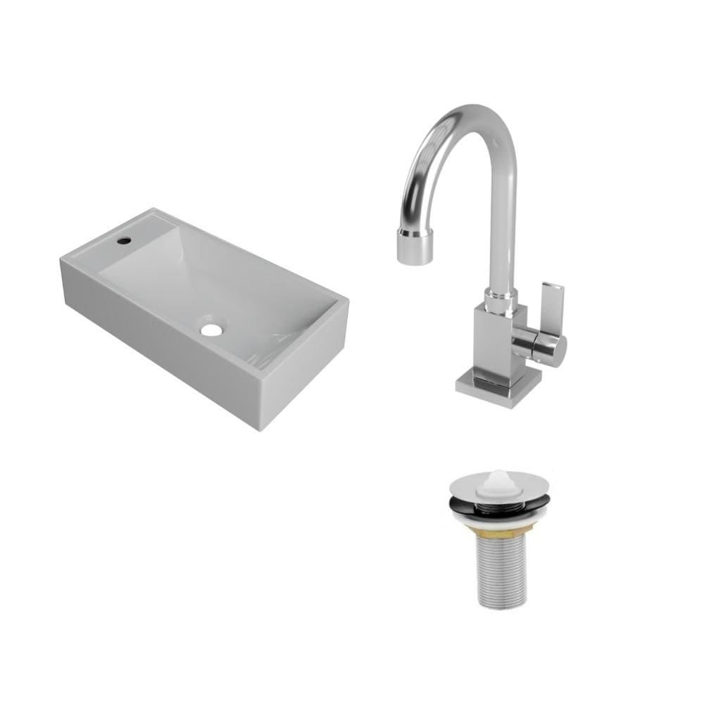 Kit Cuba RL545 C/Torneira Luxo 1195 + Válvula 1`` (2,6cm)